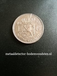 1972 koningin juliana 1 gulden achter